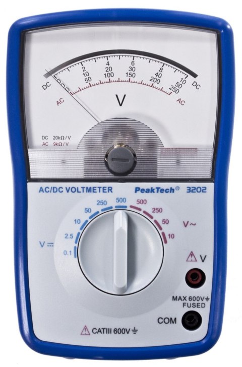 Multimetr analogowy 500V AC DC PeakTech 3202 PEAKTECH