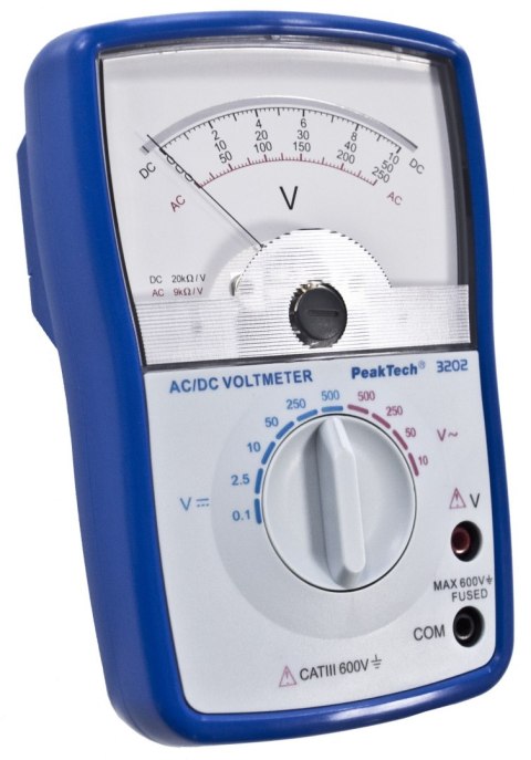 Multimetr analogowy 500V AC DC PeakTech 3202 PEAKTECH