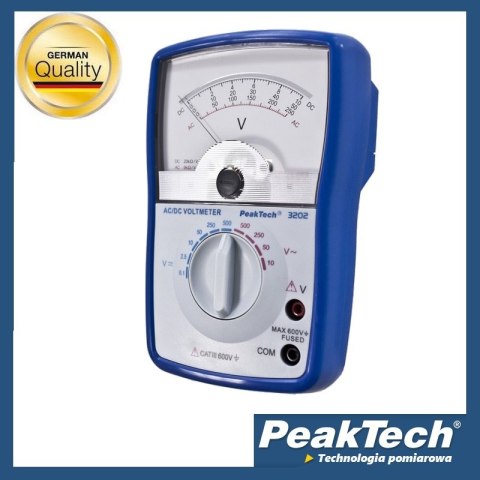 Multimetr analogowy 500V AC DC PeakTech 3202 PEAKTECH