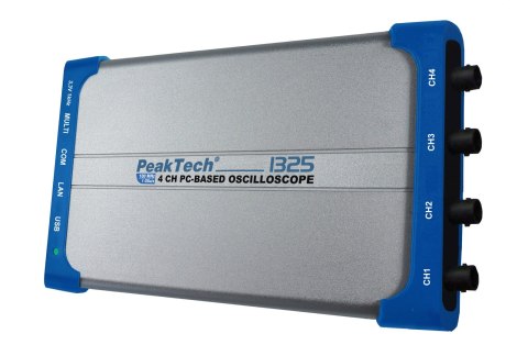 Oscyloskop PC 4-kan. USB LAN 60 MHz PeakTech 1325