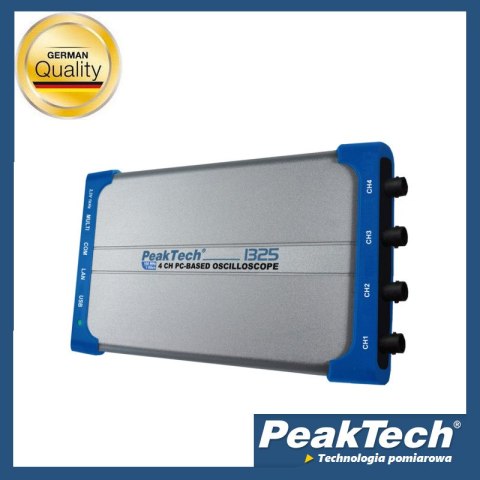 Oscyloskop PC 4-kan. USB LAN 60 MHz PeakTech 1325 PEAKTECH