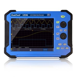 Oscyloskop tabletowy 2CH 70MHz 1GS/s PeakTech 1206 PEAKTECH