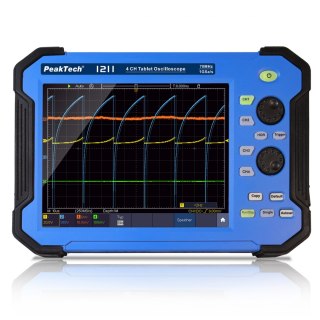 Oscyloskop tabletowy 4CH 70MHz 1GS/s PeakTech 1211 PEAKTECH