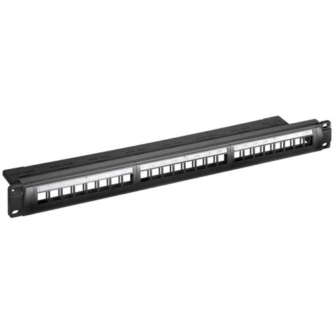 Panel Keystone 24-portowy + 24 CAT 6 UTP Goobay