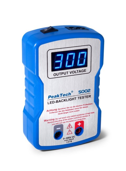 Tester LED i podświetlenia 0 do 300V PeakTech 5002 PEAKTECH