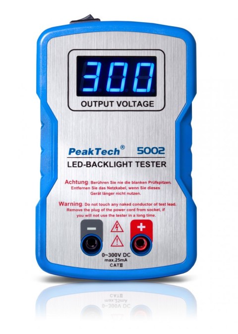 Tester LED i podświetlenia 0 do 300V PeakTech 5002 PEAKTECH