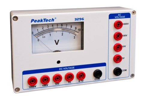 Woltomierz analogowy 1000V AC DC PeakTech 3296 PEAKTECH