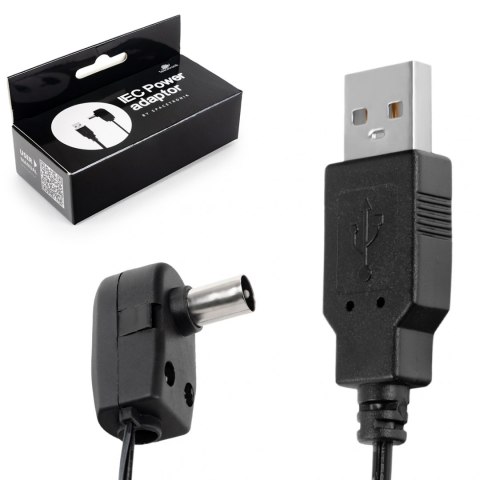 Adapter zasilacza anteny Spacetronik 5V USB - IEC SPACETRONIK