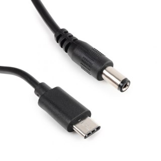 Kabel adapter zasilania USB-C na DC 2.1/5.5 100cm SPACETRONIK