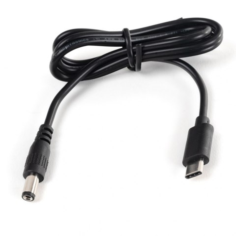 Kabel adapter zasilania USB-C na DC 2.1/5.5 100cm SPACETRONIK