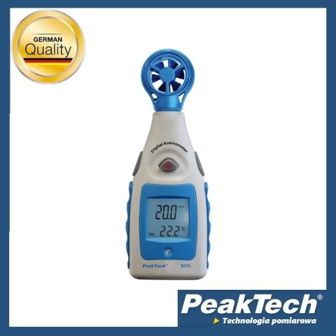 Miernik Wiatru Anemometr PeakTech 5170 PEAKTECH