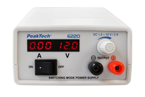 Mini zasilacz laboratoryjny PeakTech 6220 PEAKTECH