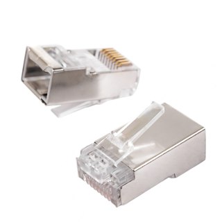 Wtyk RJ45 przelotowy kat.6 FTP PT-RJ456FT-1 100szt SPACETRONIK