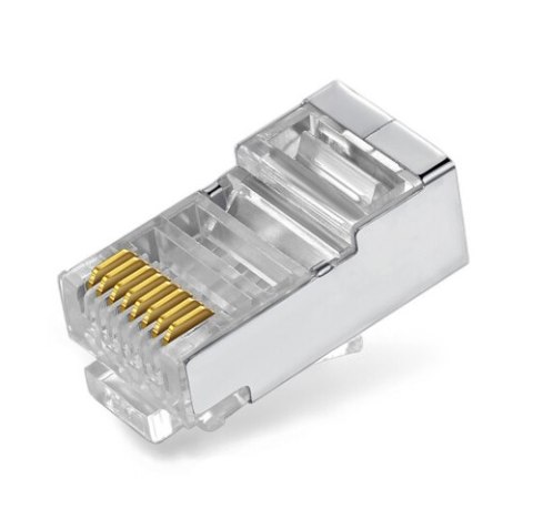 Wtyk RJ45 przelotowy kat.6 FTP PT-RJ456FT-1 100szt SPACETRONIK