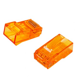 Wtyk RJ45 przelotowy kat 6 UTP PT-RJ456UO-1 100szt SPACETRONIK