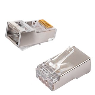 Wtyk RJ45 przelotowy kat6 FTP PT-RJ456FT-11 100szt SPACETRONIK