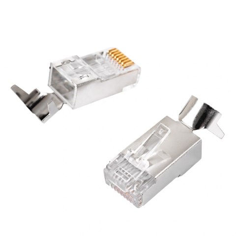 Wtyk RJ45 przelotowy kat7 FTP PT-RJ457FT-12 25szt SPACETRONIK