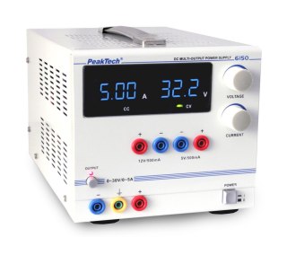 Zasilacz laboratoryjny 150W 30V 5A PeakTech 6150 PEAKTECH