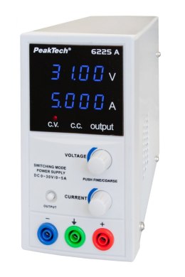 Zasilacz laboratoryjny 30V 5A PeakTech 6225A