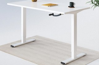 Stelaż biurkowy na korbkę Spacetronik SPE-114MW