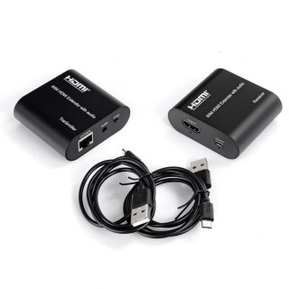 Konwerter HDMI na LAN Spacetronik SPH-HLC52 Audio SPACETRONIK