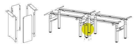 Organizer kabli Spacetronik ERGOLINE SPK-223B SPACETRONIK