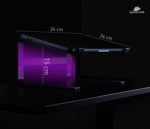 Podstawka do laptopa wysoka Spacetronik SPP-103B