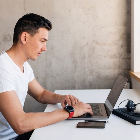 Blat biurka uniwersalny 100x60x1.8 cm Biały