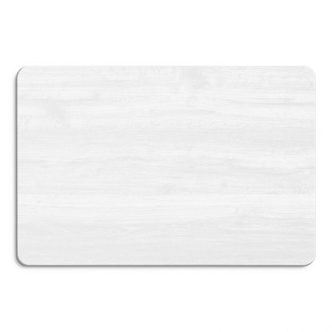 Blat biurka uniwersalny 130x65x1.8 cm Biały Alaska