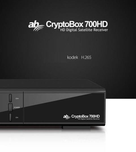 CryptoBox AB 700HD DVB-S2 CX H.265 ABCOM