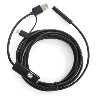 Kamera endoskop na USB 3w1 IP67 7mm SPU-E01 3.5m