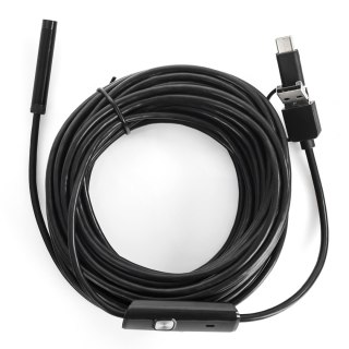 Kamera endoskop na USB 3w1 IP67 7mm SPU-E01 5m