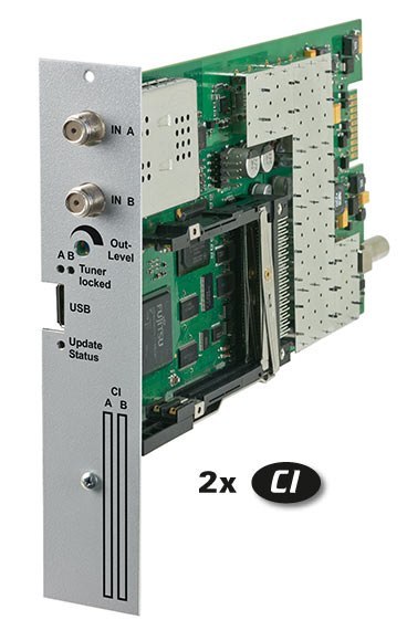Moduł POLYTRON SPM-STCT-CI, 2 x DVB-S/2, 2 x CI