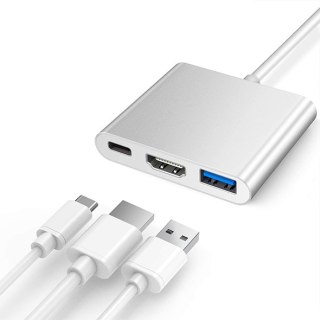 Multiport USB-C na HDMI + USB + USB-C SPU-M05 SPACETRONIK