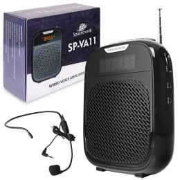Przewodowy wzmacniacz głosu mikrofon SP-VA11 +FM SPACETRONIK
