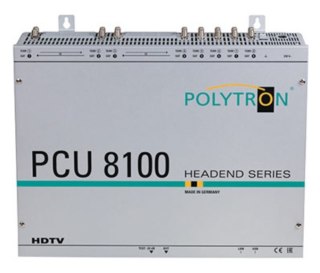 Stacja POLYTRON PCU 8122 8xS2/T2/C na 8x DVB-T CI POLYTRON