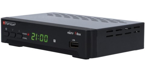 Tuner DVB-T2 HBBTV T-BOX Opticum HEVC Opticum