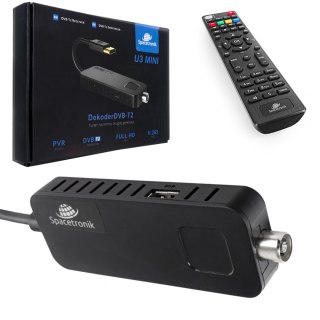 Tuner H.265 DVB-T2 HDMI Spacetronik U3 MINI SPACETRONIK