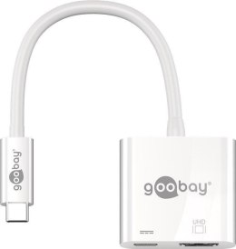 Adapter USB-C na HDMI + USB-C PowerDelivery Goobay Goobay
