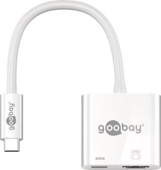 Adapter USB-C na HDMI + USB-C PowerDelivery Goobay Goobay