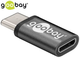Adapter USB-C na microUSB 2.0 Goobay CZARNY Goobay