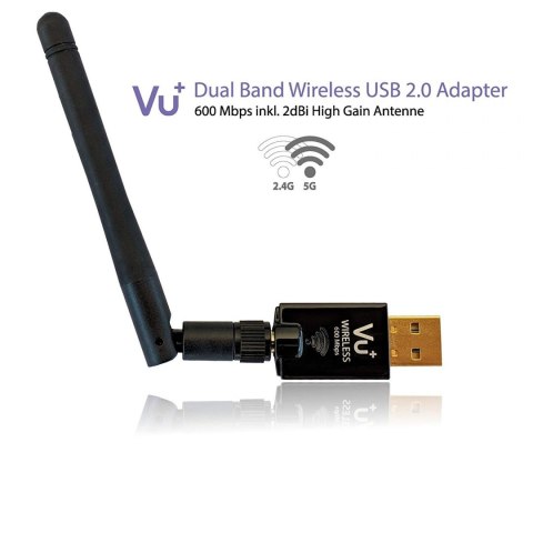 Adapter WiFi VU+ 600mbps 2.4 GHz. 5GHz VU+