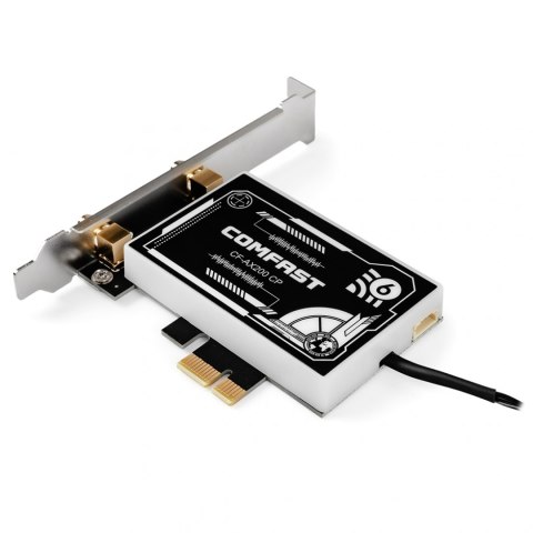 Karta sieciowa Wi-Fi na PCI-E AX3000 Wi-Fi 6 ARGB COMFAST