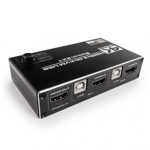 Switch KVM USB + HDMI 2/1 Spacetronik SPH-KVM22 SPACETRONIK