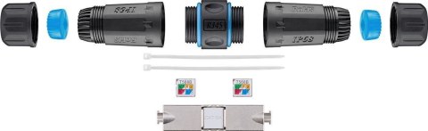Łącznik kabli sieciowych S/FTP CAT6a IP68 Goobay