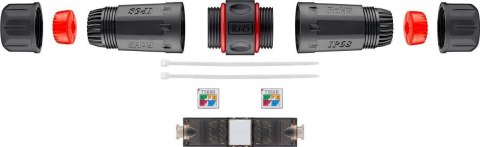 Łącznik kabli sieciowych UTP CAT6 IP68 Goobay