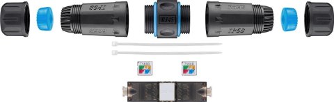 Łącznik kabli sieciowych UTP CAT6a IP68 Goobay