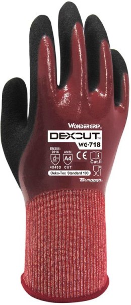 Rękawice ochronne Wonder Grip WG-718 XL/10 Dexcut Wonder Grip
