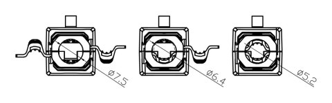 Wtyk sieciowy RJ45 8P8C CAT6a samozaciskowy Goobay Goobay