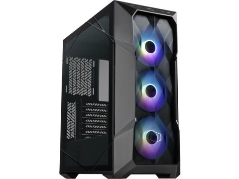 OBUDOWA COOLER MASTER MASTERBOX TD500 V2 MESH MIDI TOWER Z OKNEM LED ARGB CZARNA + ARGB HUB